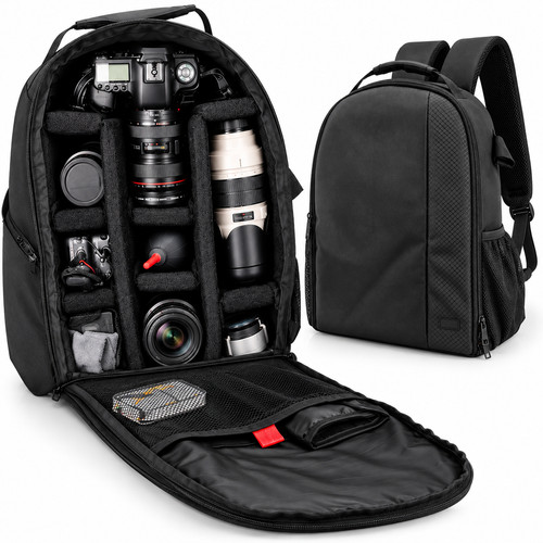 Camera backpack shoulder bag - backpack,